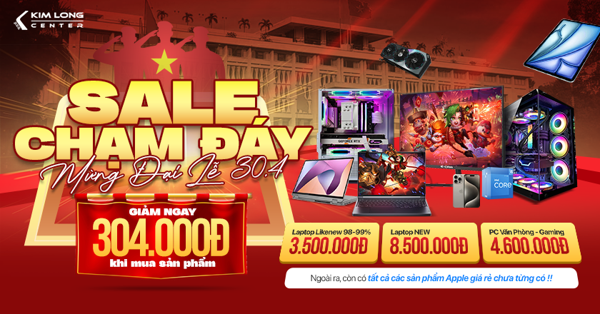 Sale Chạm Đáy Mừng Đại Lễ 30/04